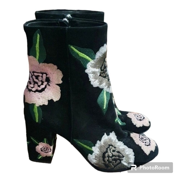 Rebecca Minkoff Embroidered Booty Sze 9,5 - Picture 1 of 13